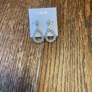 Silver Teardrop Earrings